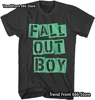 Fall Out Boy Rock Band Men's And Children Summer Short Sleeve T-shirt Vintage Patten Boys Men Size Tshirts 1