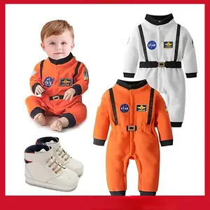 Disfraz de astronauta Traje espacial Rompers para bebés niños pequeños Bebé  Halloween Fiesta de Navidad Cosplay Fancy Dress