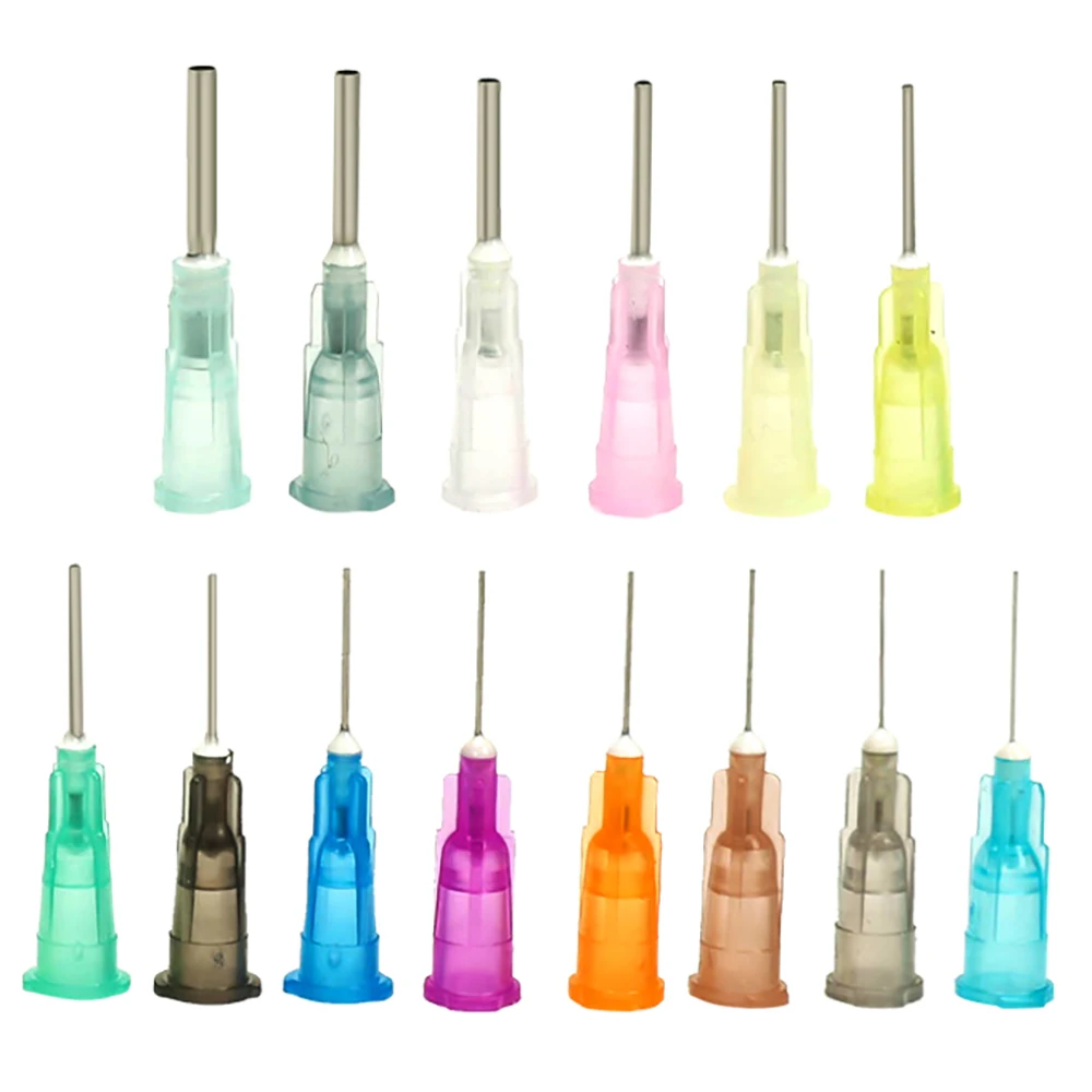 10pcsDispensingNozzle30mmPlasticSmoothflowNeedleGlueDispensing
