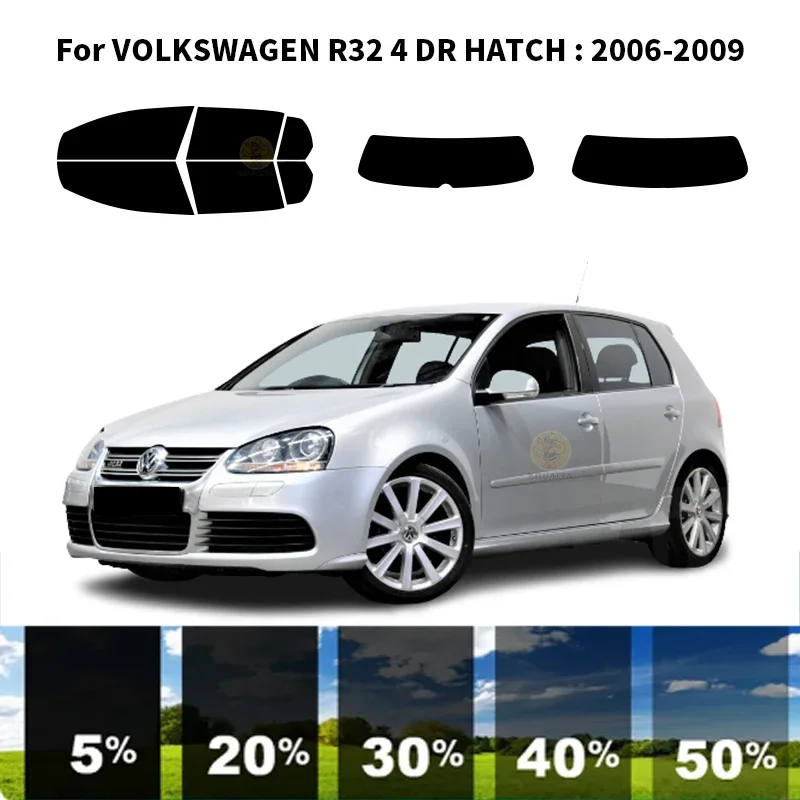 

Precut nanoceramics car UV Window Tint Kit Automotive Window Film For VOLKSWAGEN R32 4 DR HATCH 2006-2009
