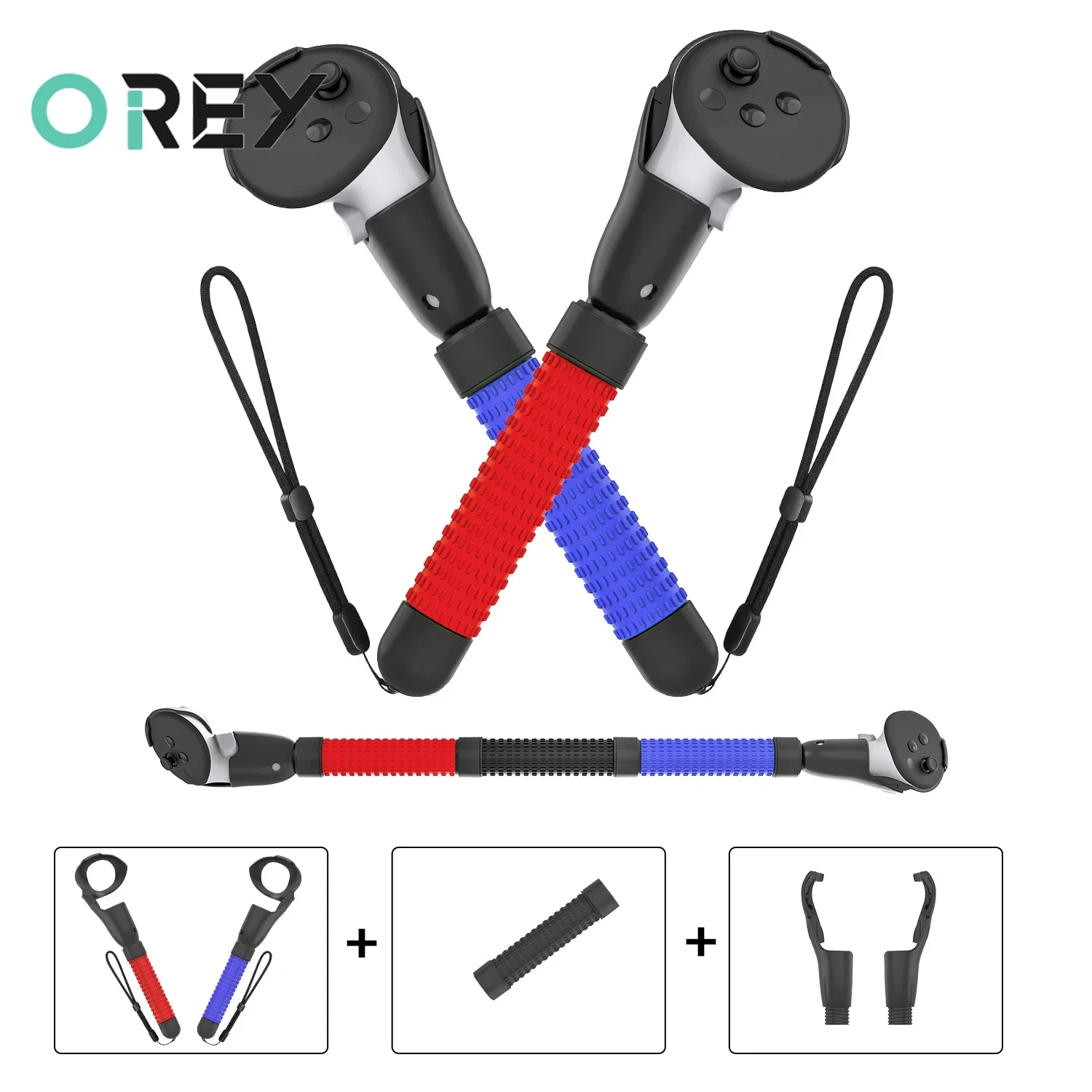 

VR Golf Accessories for Meta Quest 2 3 Extended Controller Handle Grip for Playing Beat Saber Golf for Oculus Quest 2 3
