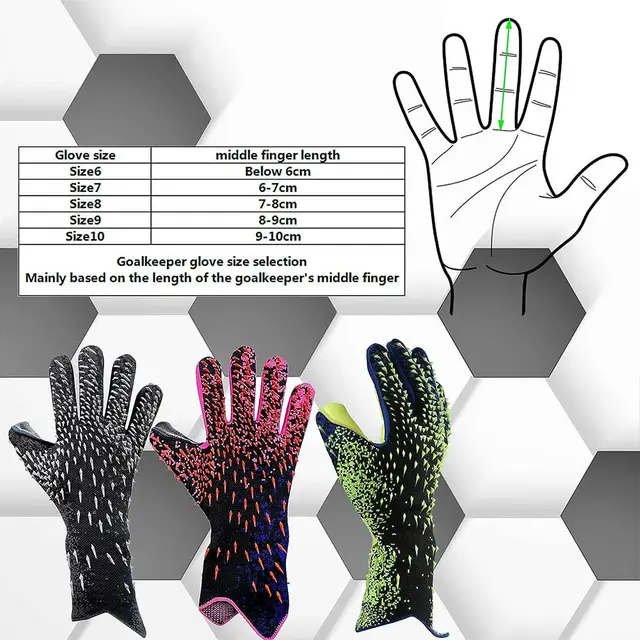 Acheter Gants De Gardien De But De Football Pour Jeunes Adultes, Gants De Gardien De But Haute Performance, Gants De Football Avec Paumes à Forte Adhérence