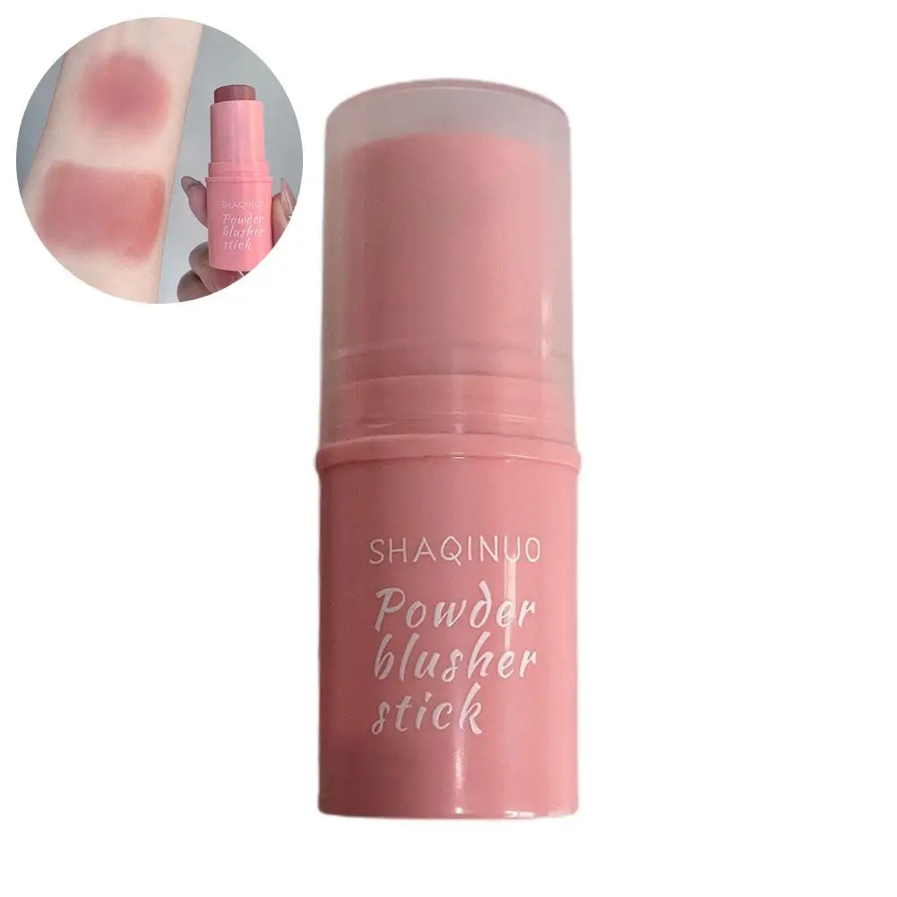Facial Blush Eyeshadow Stick Lip Stick Multi-use Cheek Blusher Eye Make-up Rouge Natural Cosmetics blush stick facial blusher
