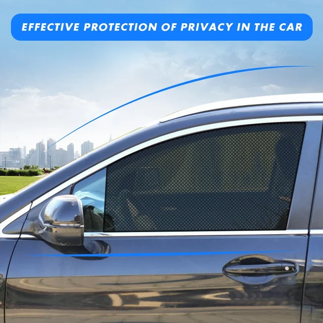 2-Pack Semi Truck Side Window Sun Shades – 24x20.9 Inch UV Blocker For Trucks & RVs