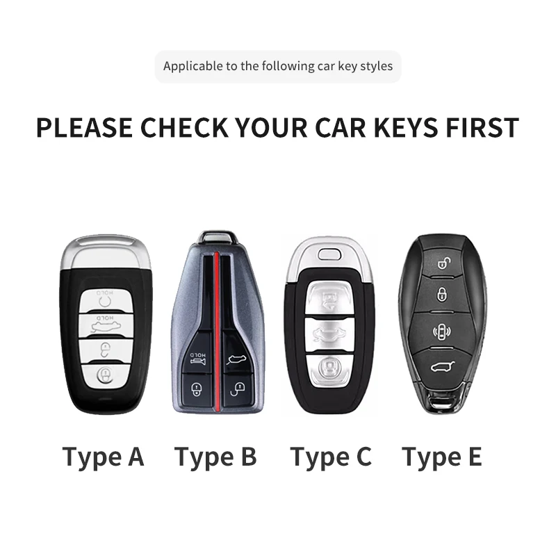 Car Key Case Cover Keyring Leather Accessories For FAW Hongqi E-HS9 H5 H9 Hs5 Eqm5 Hs7 Hq9