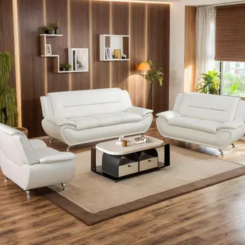 Leather Sofa Living Room Set 1
