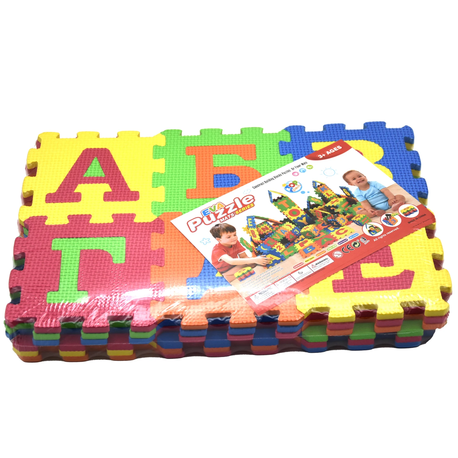 36PCS  Baby Crawling Mat EVA14CM Foam Alphanumeric Puzzle Language Shape Early Education Puzzle Toy Birthday Gift