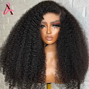 180% Curly Wigs Human Hair Lace Frontal Wig 13x4 Hd Water Wave Lace Front Human Hair Wig Deep Wave Human Hair Wigs Brazilian 1