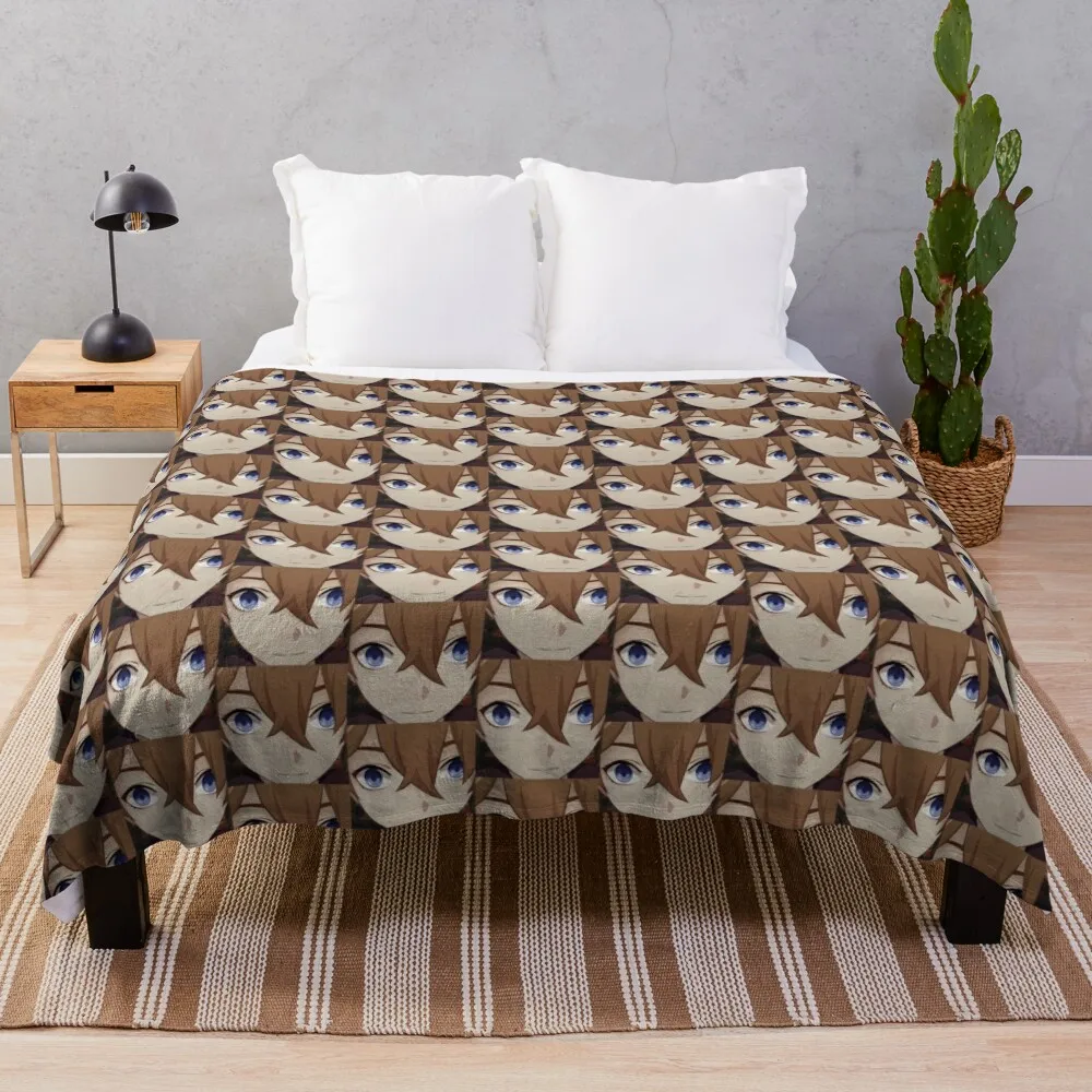 cursed childe Throw Blanket Moving Luxury Designer anime Cute Blankets anime floating islands throw blanket sherpa blanket bedding soft blankets