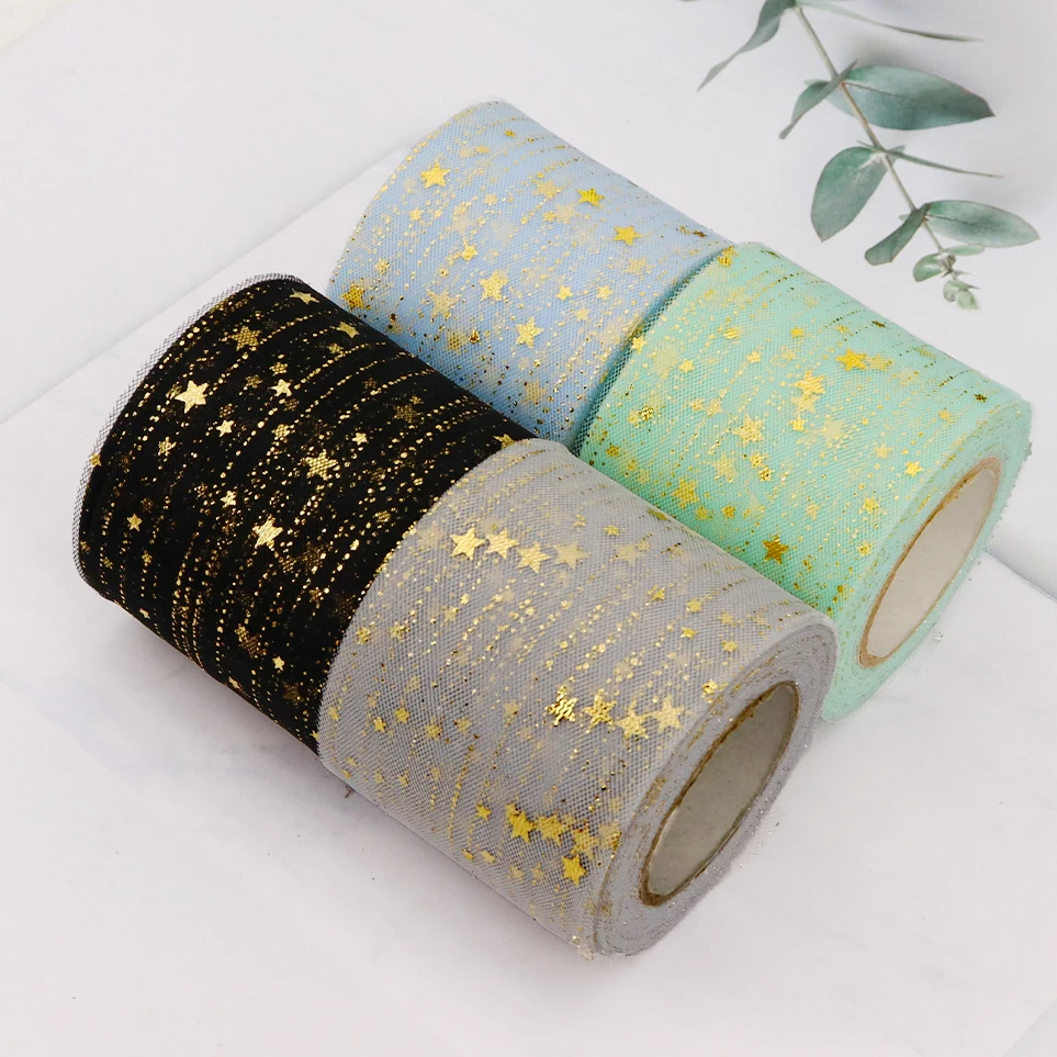 30CM x 4.5M Organza Tulle pour Eid Rouleau Bobine avec Paillettes 30CM x 4.5M Organza Tulle pour Eid Rouleau Bobine avec Paillettes