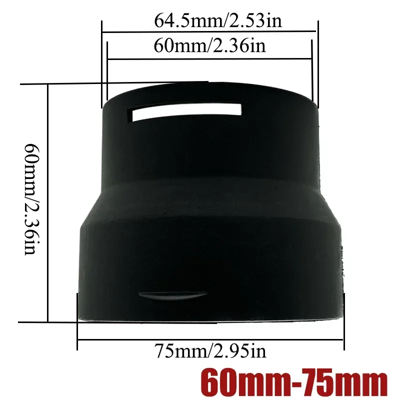 Car Heater Ducting Reducer Hose Tube Converter Heater Ducting Pipe Joiner Connector heater duct connector car heater accessories 2X For Webato Eberspacher