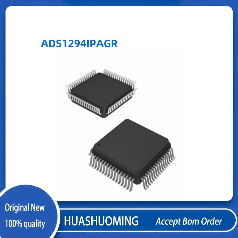 

1Pcs/Lot New ADS1294IPAGR ADS1294 TQFP64