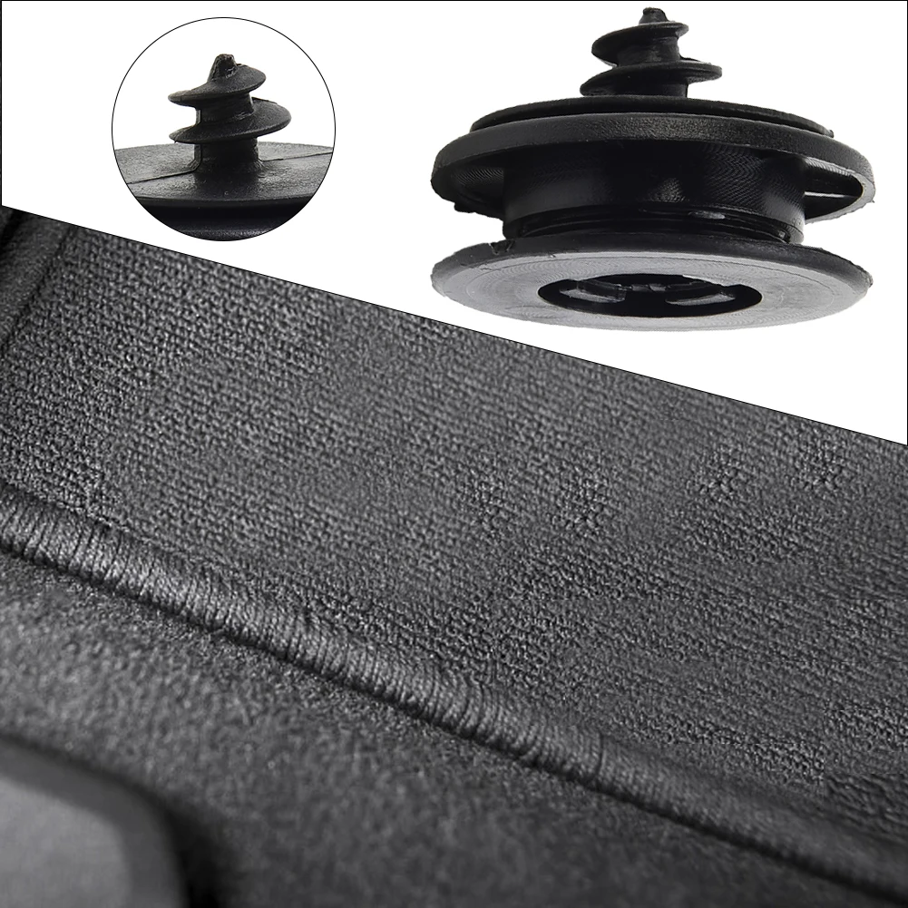 4 Set Of Car Floor Mat Fixing Clips Clamps Holders Non Skid Buckles