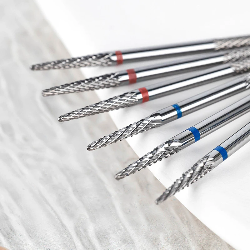 

Вольфрамовые стальные двойные головки, карбидные фрезы для ногтей, электрический дизайн ногтей для машинки для маникюра и педикюра, инструменты для дизайна ногтей