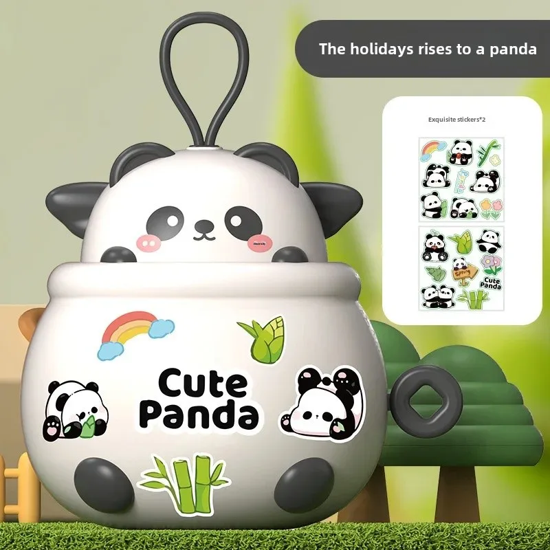 New Kids Cartoon Lucky Bag Money Bank Toys Large Capacity Can Save Can Take With Key Savings Jar DIY Handmade Ornaments Gifts