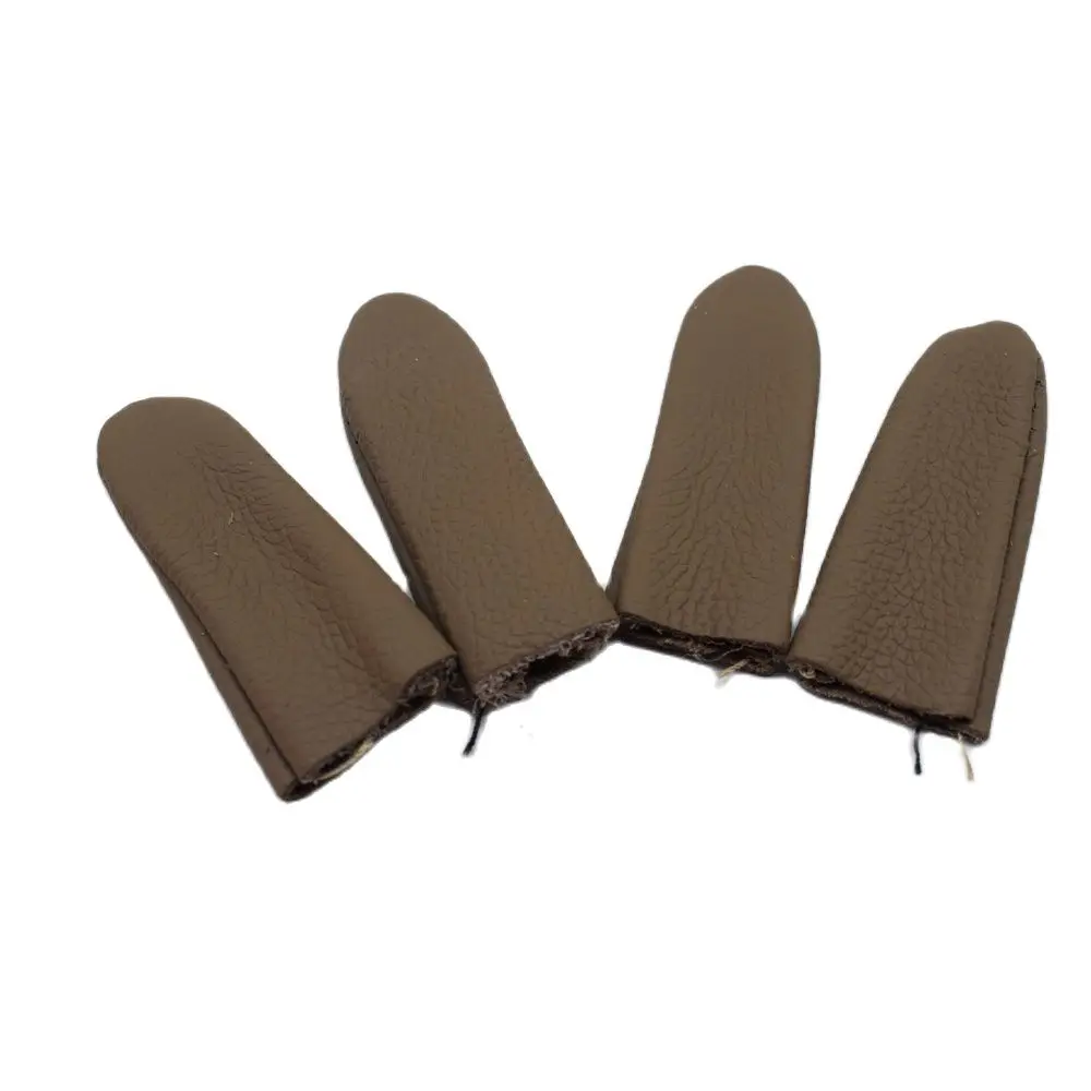 10PCS Finger Cots Nail Art Latex Fingertips Protective Leather Rubber Elastic Finger Gloves Antislip Protection Jewerly Tools