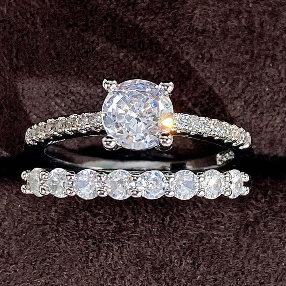 خاتم عصري فضي