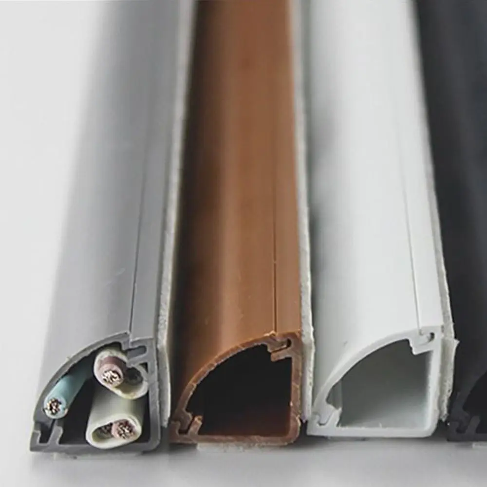 Cord Protector Self-Adhesive Triangle Extension Wiring Duct Protector Anti-extrusion Floor Cord Cover Power Cable cable protector