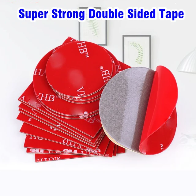 100pcs Super Strong Double Sided Tape Heavy Duty Mounting Tapes No