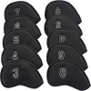 2024 New Golf Iron Cover 10PCS Golf Iron Head Cover Net Golf Iron Cover Golf Club Head Cover With Digital Christmas Gifts 1