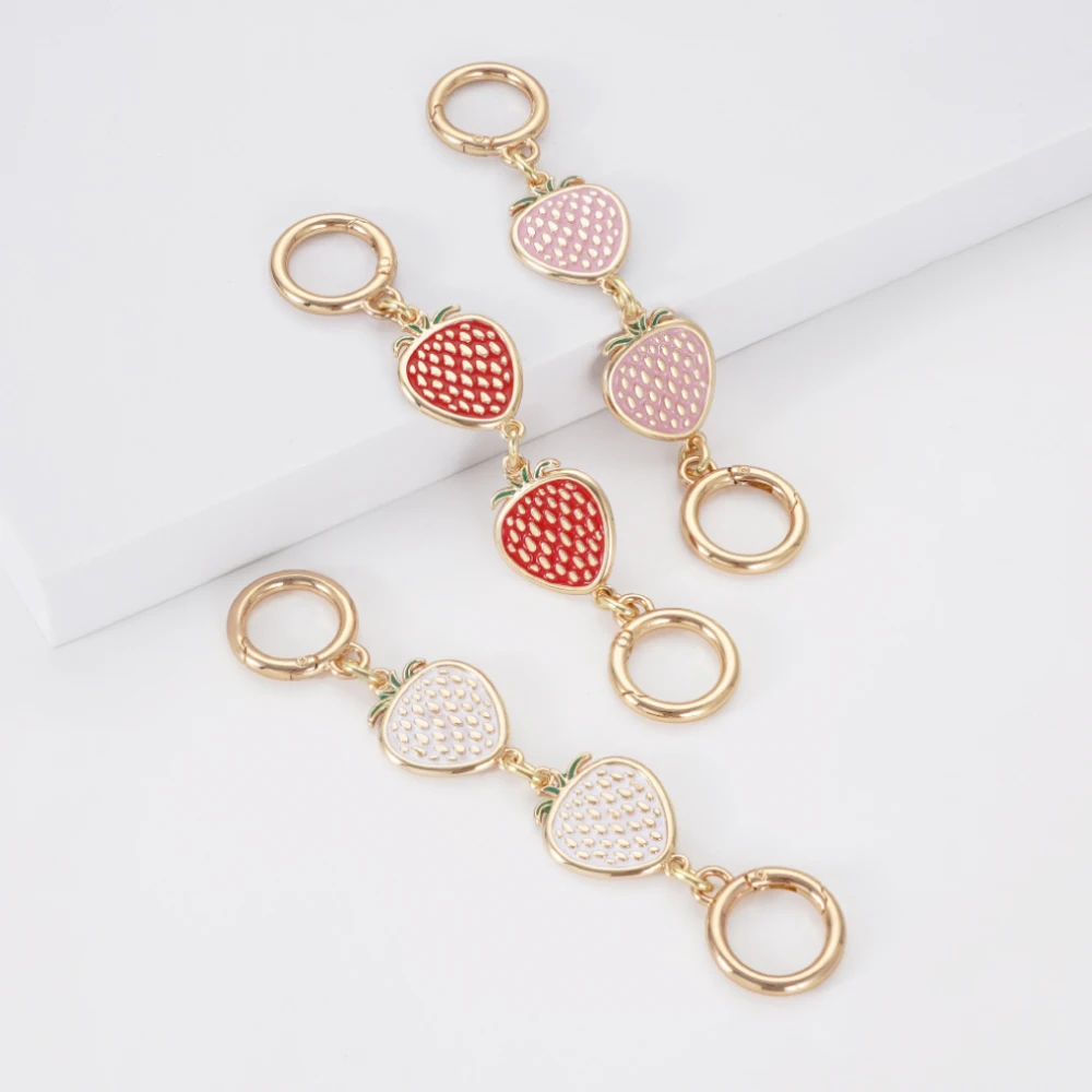 Strawberry Extension Chain Purse Strap Extender Diy Bag Parts Accessories