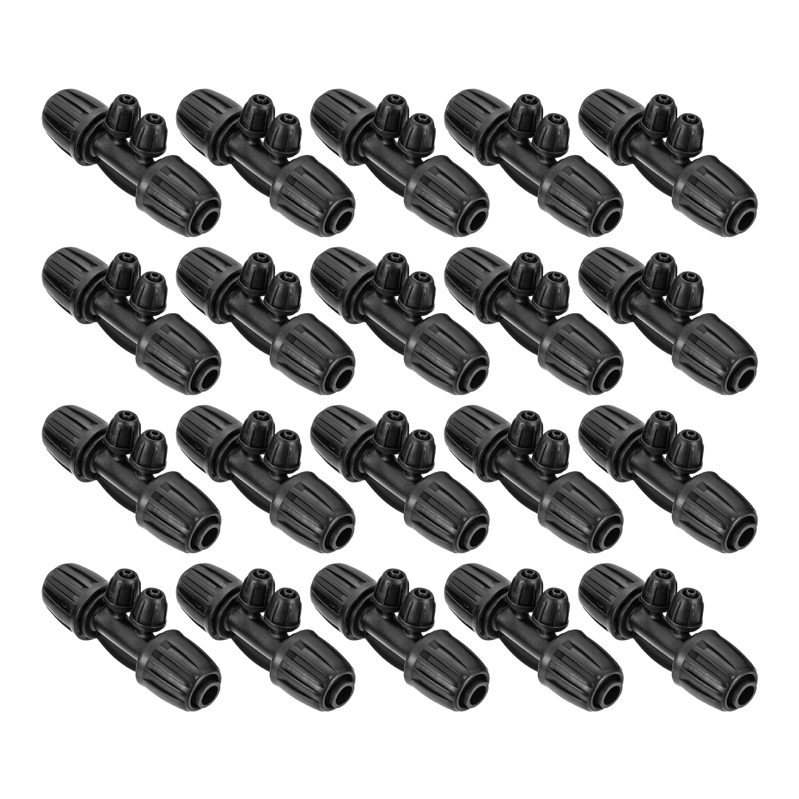 

20 шт., фитинги для орошения с наружным диаметром 1/2-1/4 дюйма