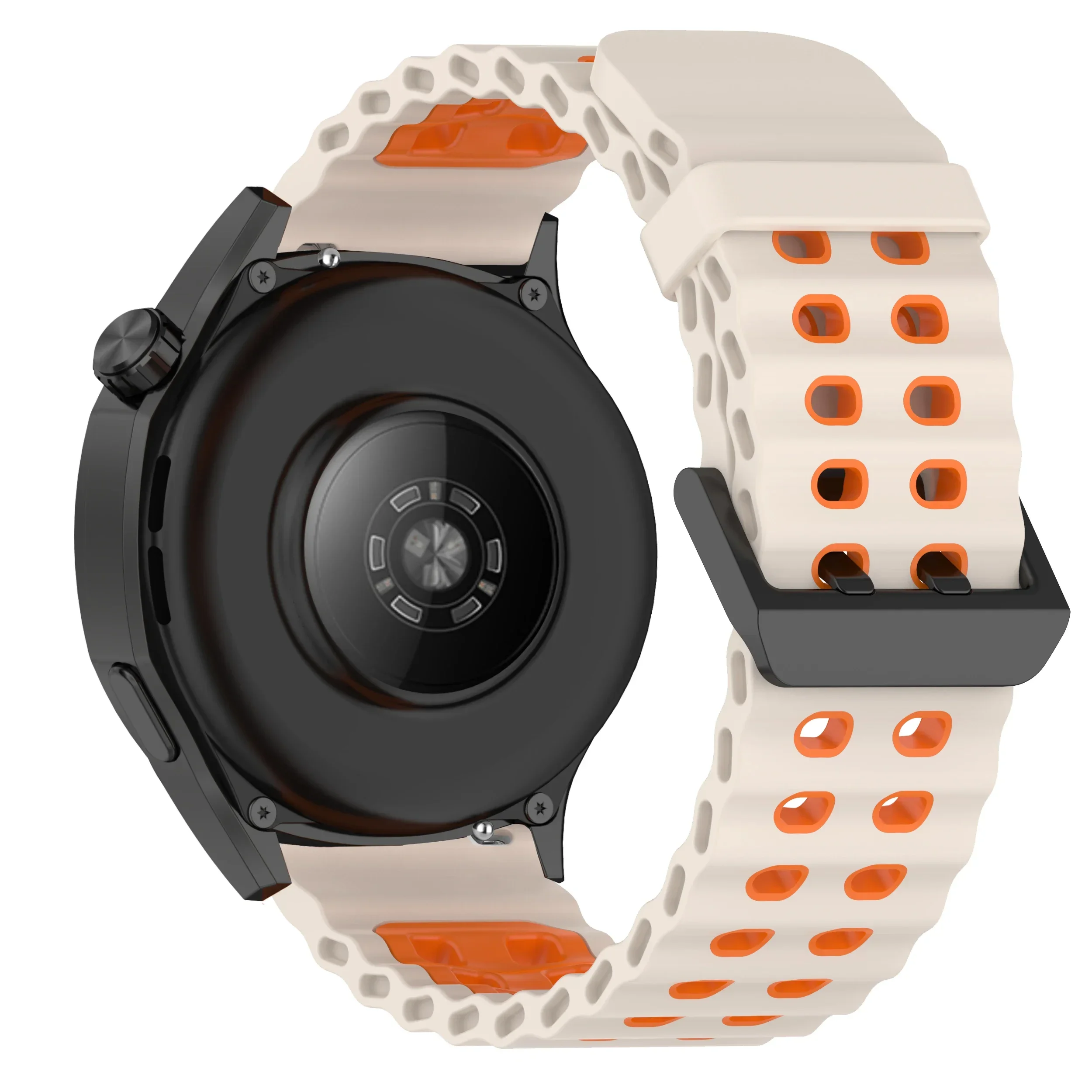 22mm Sport Silicone Replacement Watch Band Bracelet