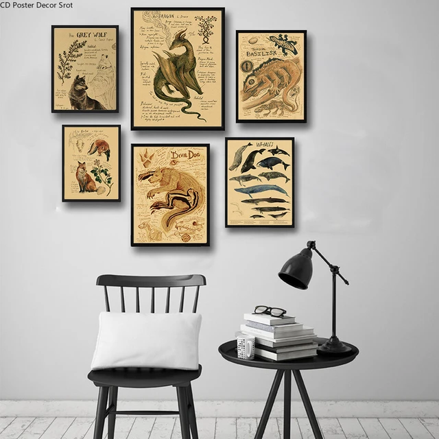 The Basilisk Vintage Poster - Shop Online on roomtery