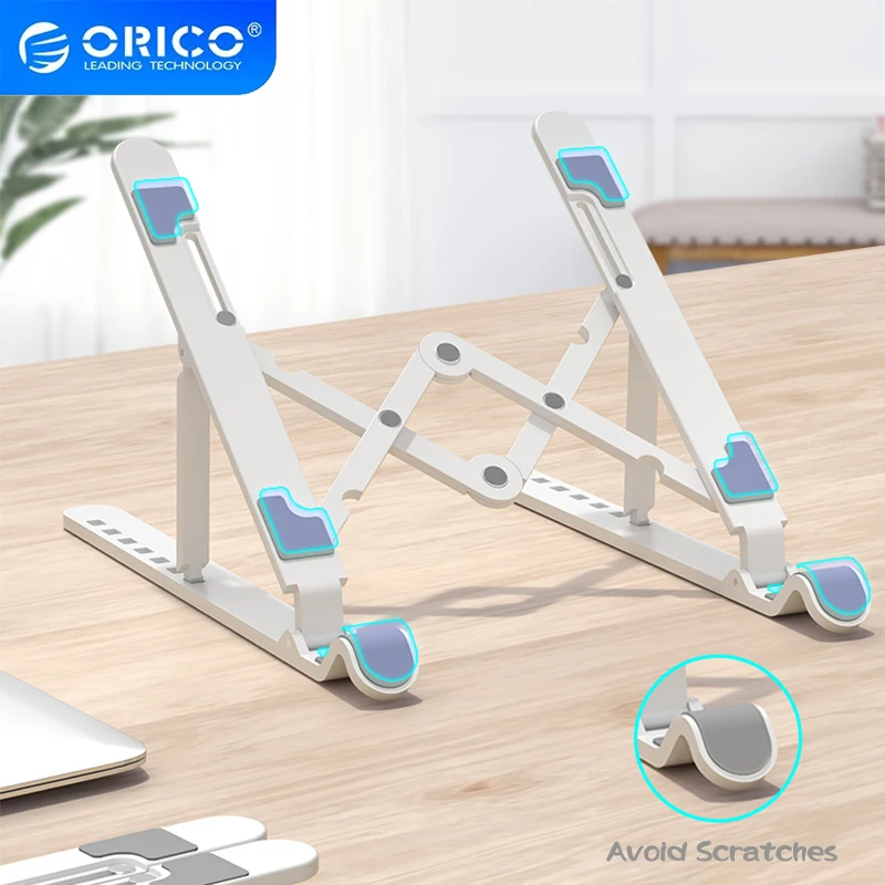 Orico Foldable Aluminum Laptop Stand Portable Adjustable Aluminum