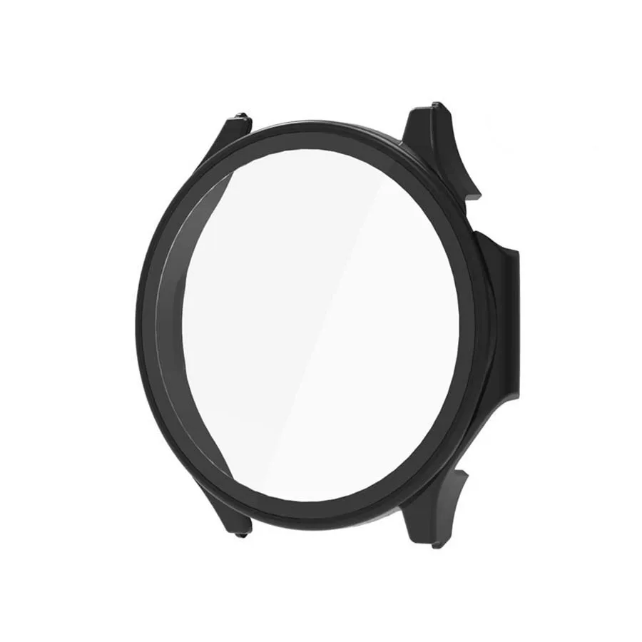 Enhanced Protective Tempered Glass Case - Full Coverage Screen Protector with PC Shell Adapter