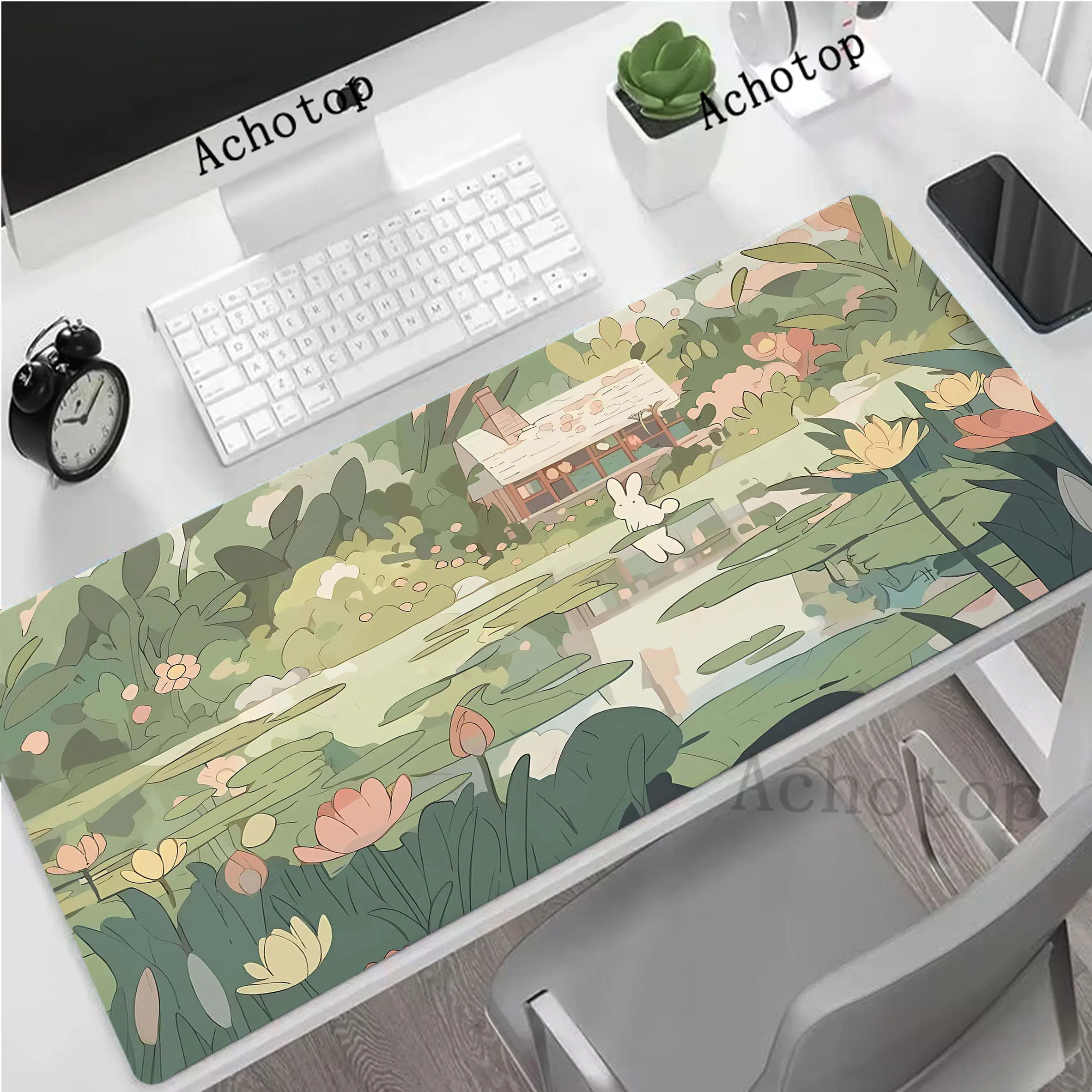 

Cute Kawaii Mouse Pad Gaming Laptop Game Mouse Mat Anti-slip Mousepad коврик для мыши Locking Edge Desk Mat Speed Keyboard Pads