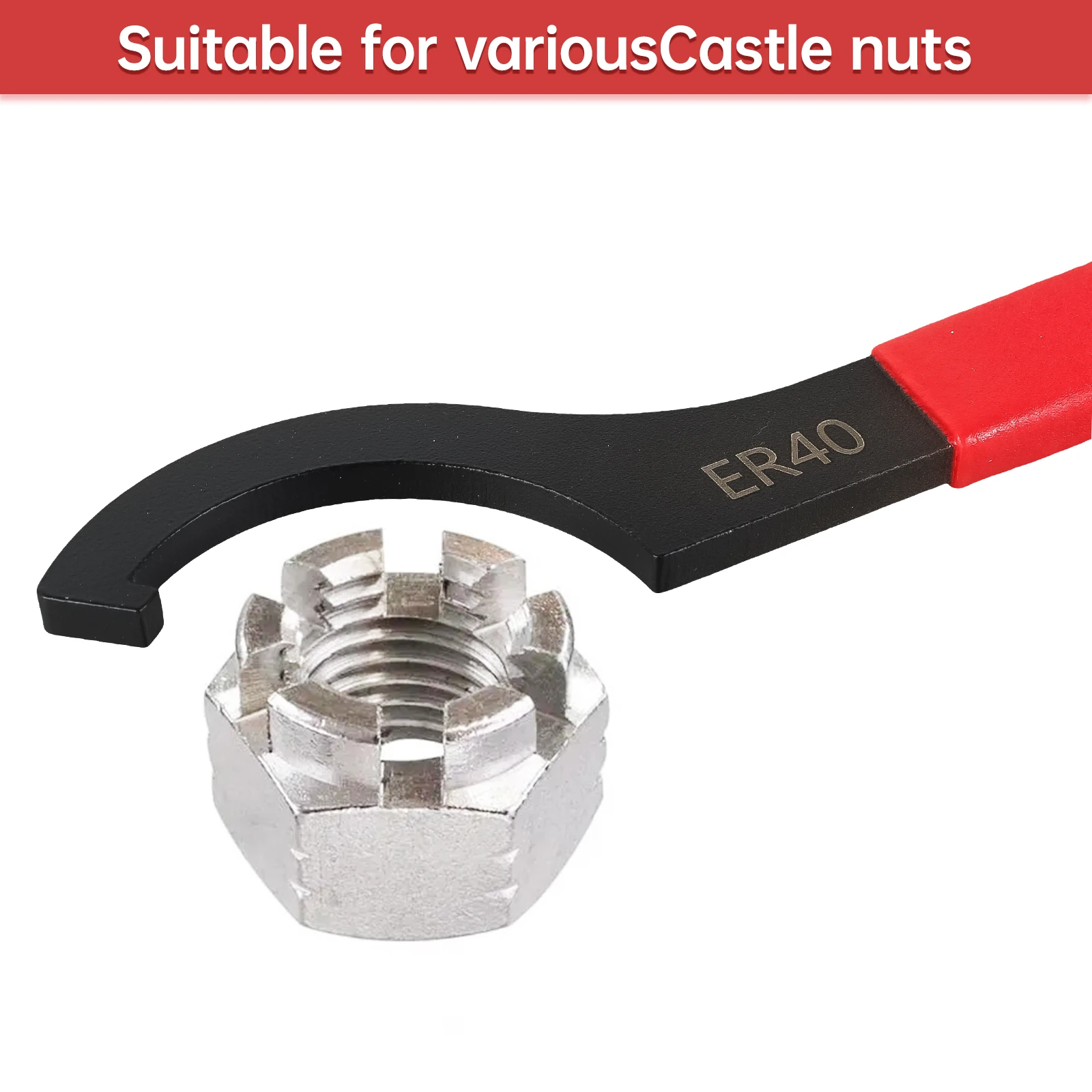 6 قطع من مفاتيح الربط الخطافية، طقم أدوات مفتاح رب...