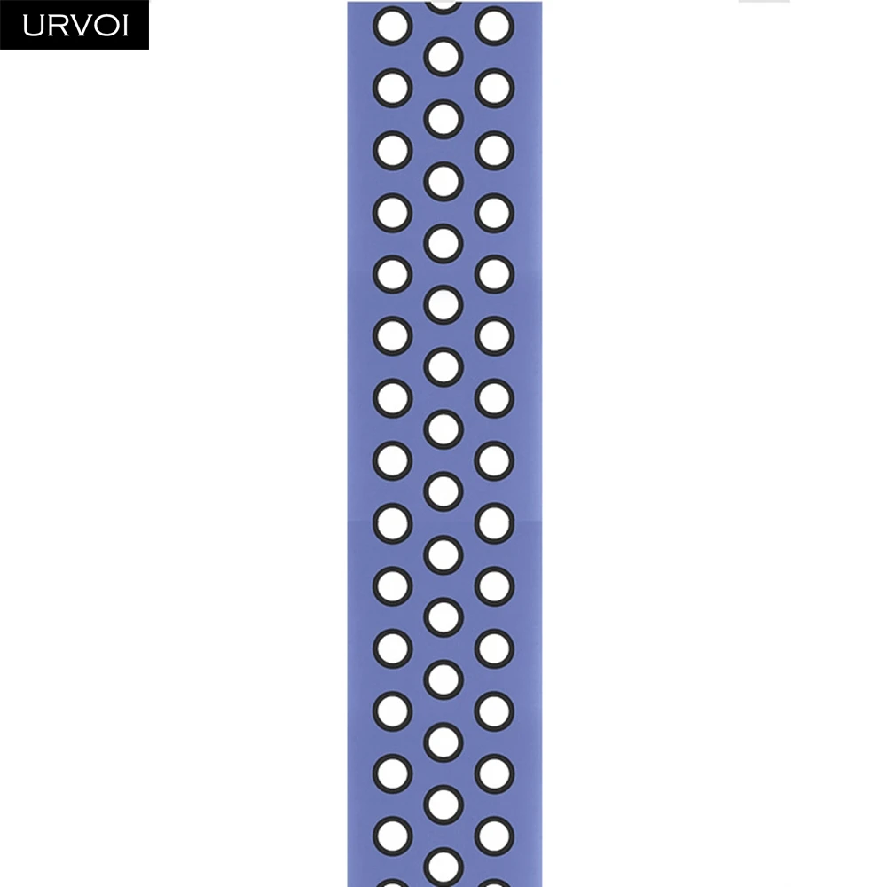 URVOI Sport Band - Double Color Silicone with Breathable Holes