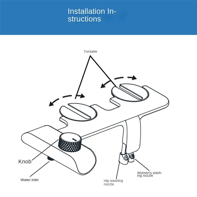 

SL61, унитаз, очиститель тела без подключения, холодная и горячая вода, простая Женская стирка, перламутровая стирка, насадка для ягодиц, соединитель дюйма