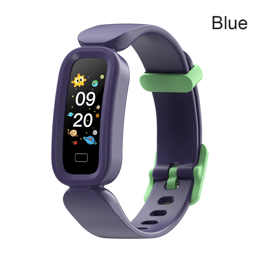 Children's Smart Watch Fitness Bracelet Waterproof GPS Tracker Heart Rate Blood Pressure Monitor Sport Smartwatch Gift for kids 
