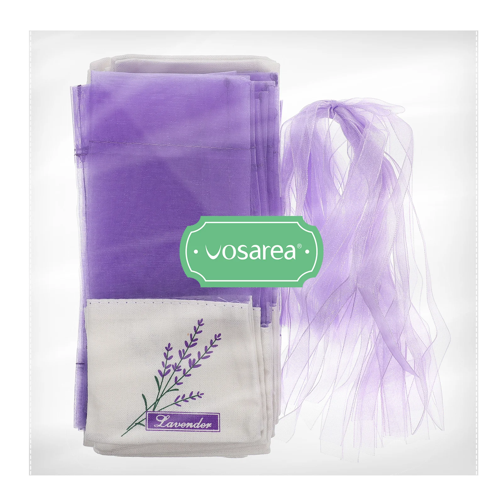 30 Pcs Clear Gift Bags Sachet Sacks Reusable Wardrobe Empty Organza Gauze Jewelry Lavender deodorant sachet bags,fragrance bags