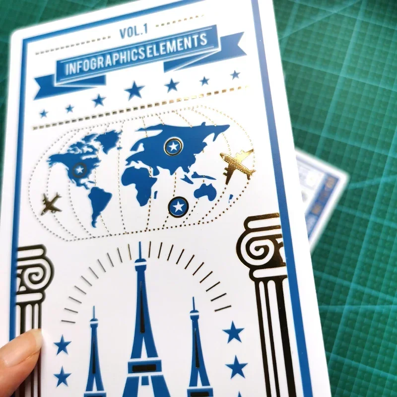 Fromthenon Travelers Notebook Writing Mat Soft Pvc Grid Ruler Board Planner Journal TN Accessories Student Stationery 4