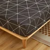 Solstice Bedding Black Diamond Plaid Mattress Cover Protector Kid Child Teen Aldult Bed Linen Fitted Bed Sheets Sets Double Bed 6