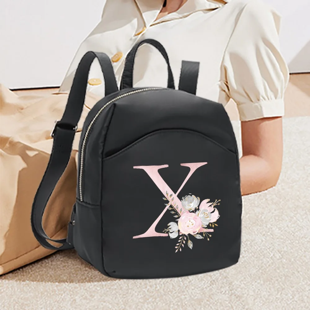 Mini Backpack IHAYNER For Women Lightweight Nylon Daypack With