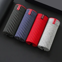 4Pcs Men's Boxer Shorts Cotton Underwear Sexy Panties Man Short Homme Underpants Male U Convex Lingerie Cuecas Wholesale lots