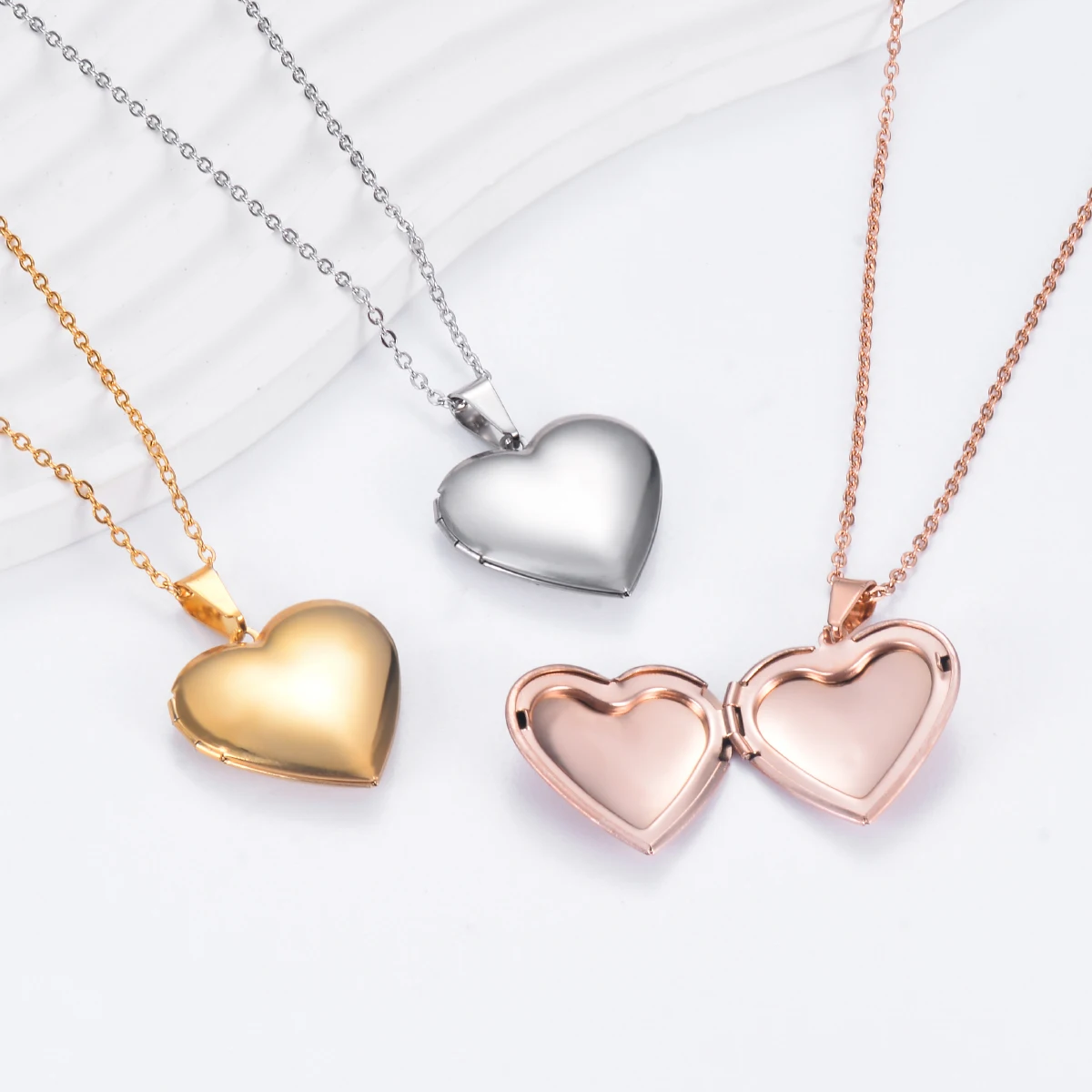 love heart necklace collection