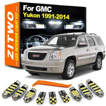 ZITWO LED Bulb Interior Dome Map Reading Overhead Light Kit For GMC Yukon 1991- 2008 2009 2010 2011 2012 2013 2014 Accessories 1