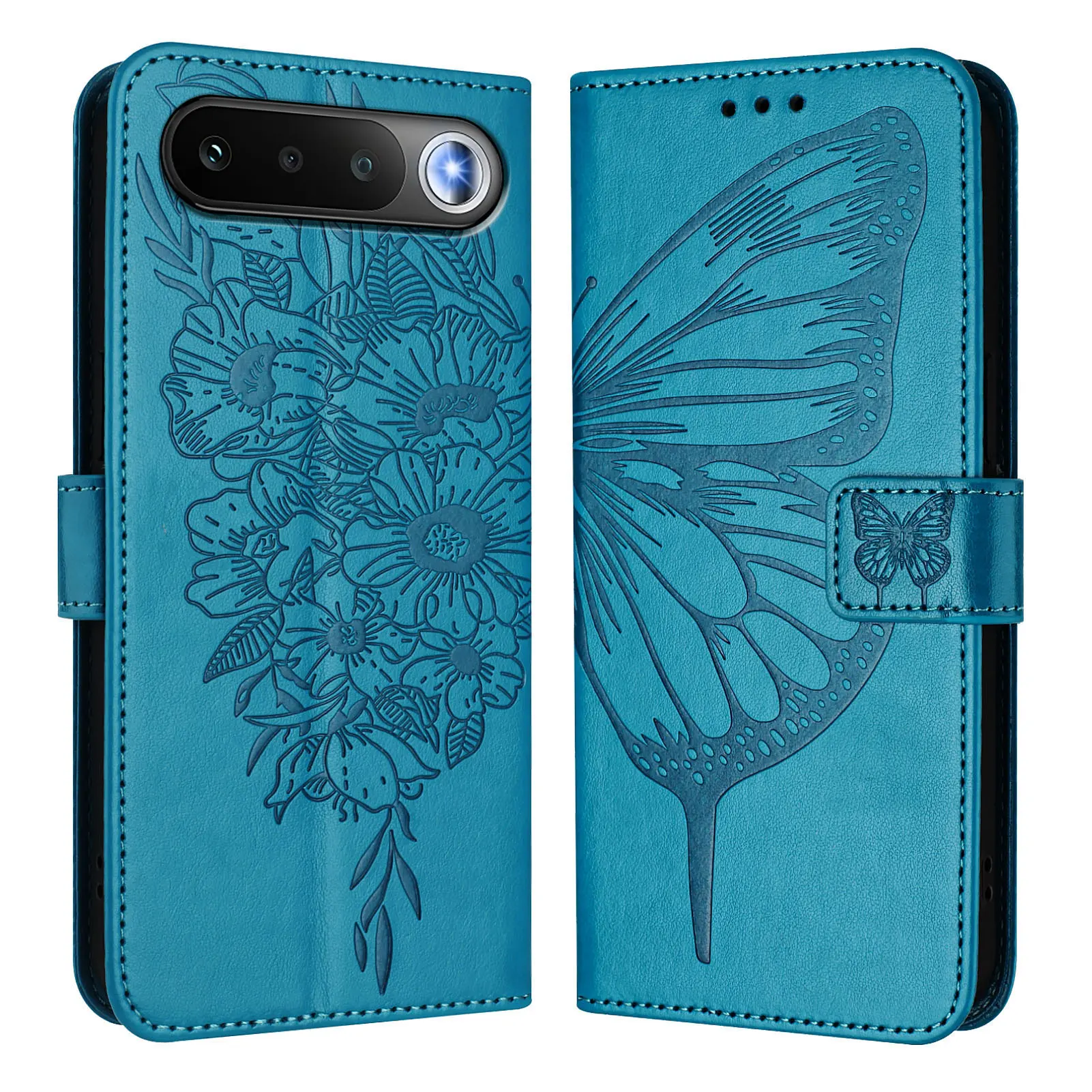 Classic Embossed Leather Flip Wallet Case for Realme 16 Pro Plus 5G
