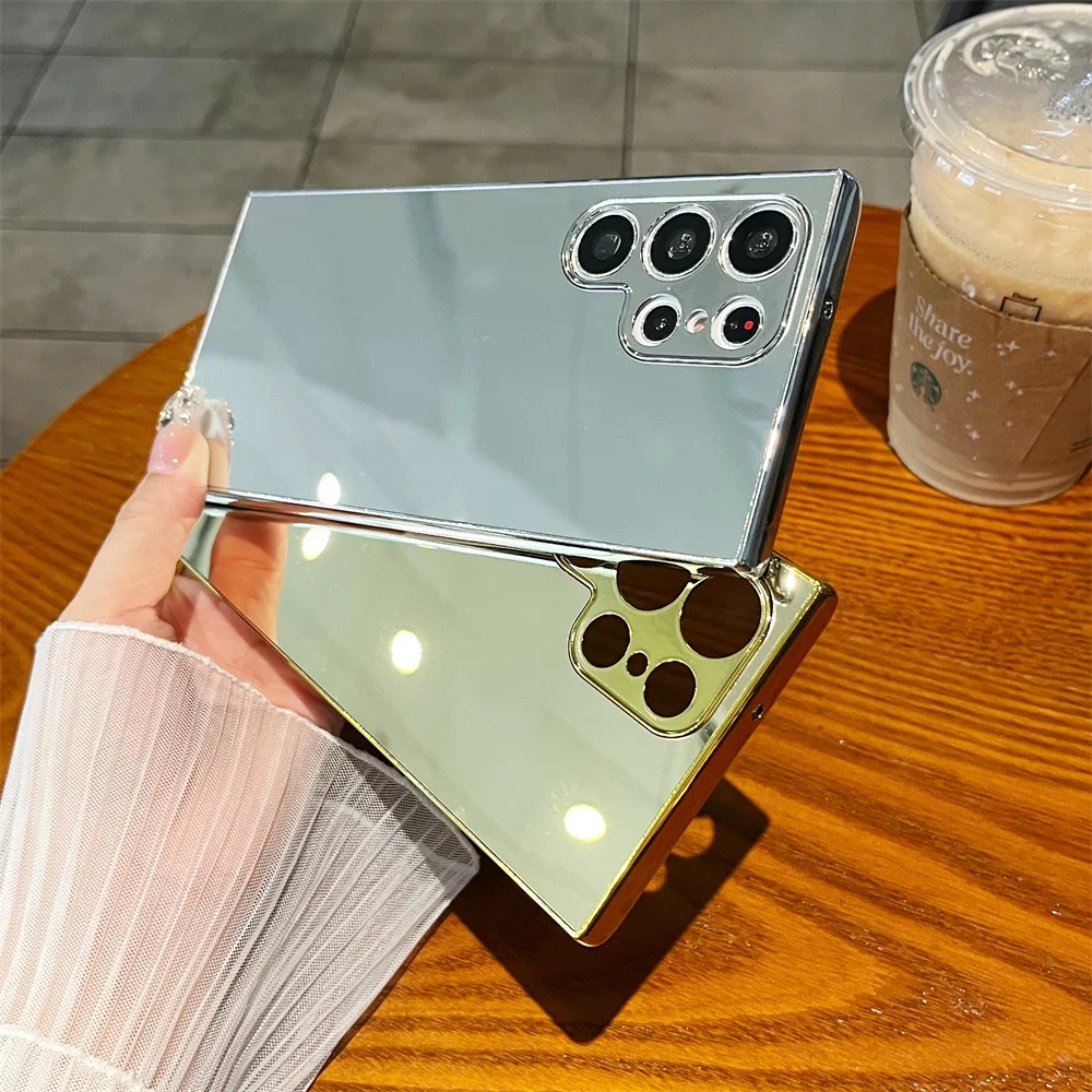 Luxurious Gold Mirror Smartphone Case