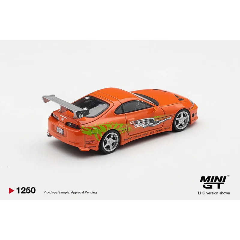 1:64 미니GT  1250 토요타 수프라 보멕스 분노의 질주 브라이언 오코너  1251 마쓰다 RX-7 베일사이드 포처트 한서울-오 합금 모델