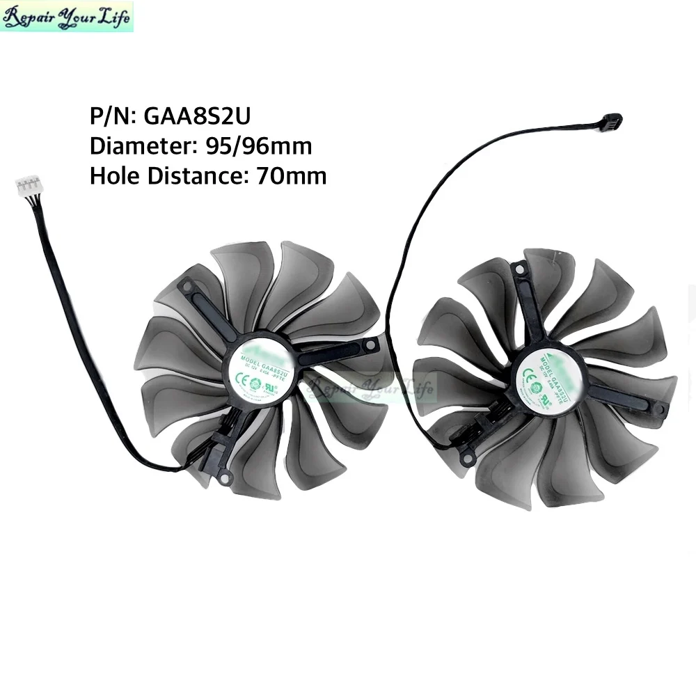 Nuovo Radiatore Ventola Di Raffreddamento Muslimvga Per Palit Geforce Rtx 2060 Super 2070 2080 Gamerock Jetstream Scheda Grafica Ventole Di Raffreddam