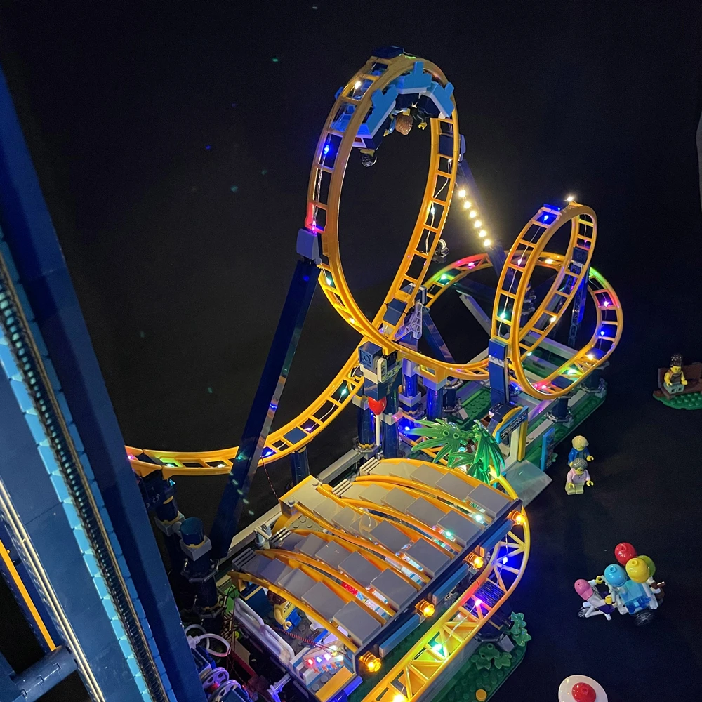 IN STOCK Motor Remote Control LED Light Set For Loop Coaster