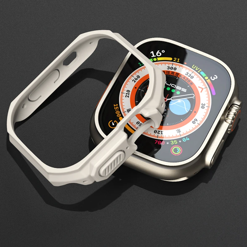 Watch Cover For Apple Watch Ultra 49mm Smartwatch Hard PC Protective