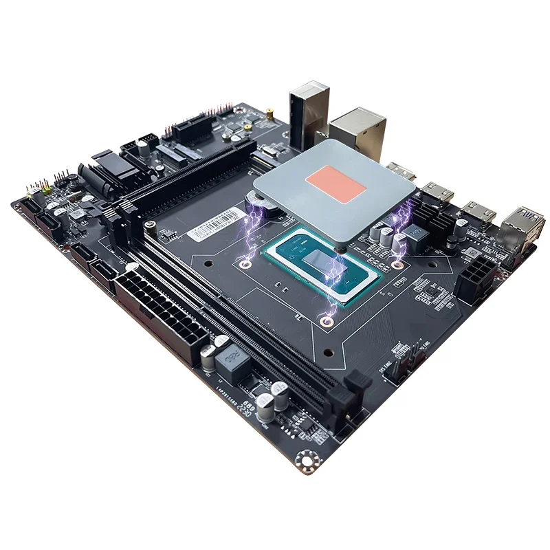 Scheda Madre Del Pc Con Cpu Integrata I7-11800H 2.3Ghz 8Core 16Thread Sostituzione Della Scheda Madre Hm570 Per I5-12400 I7-10700