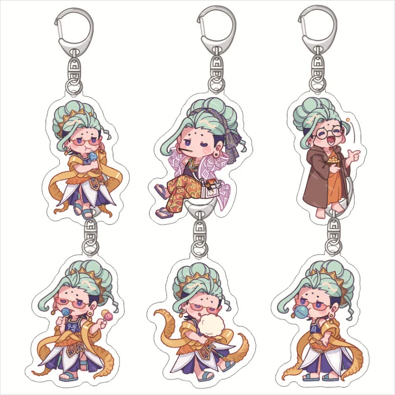 Shuumatsu No Valkyrie Anime Portachiavi Gel Adam Brunhild Portachiavi In Acrilico Record Of Ragnarok Kawaii Ornamento Ciondolo Carino Portachiavi